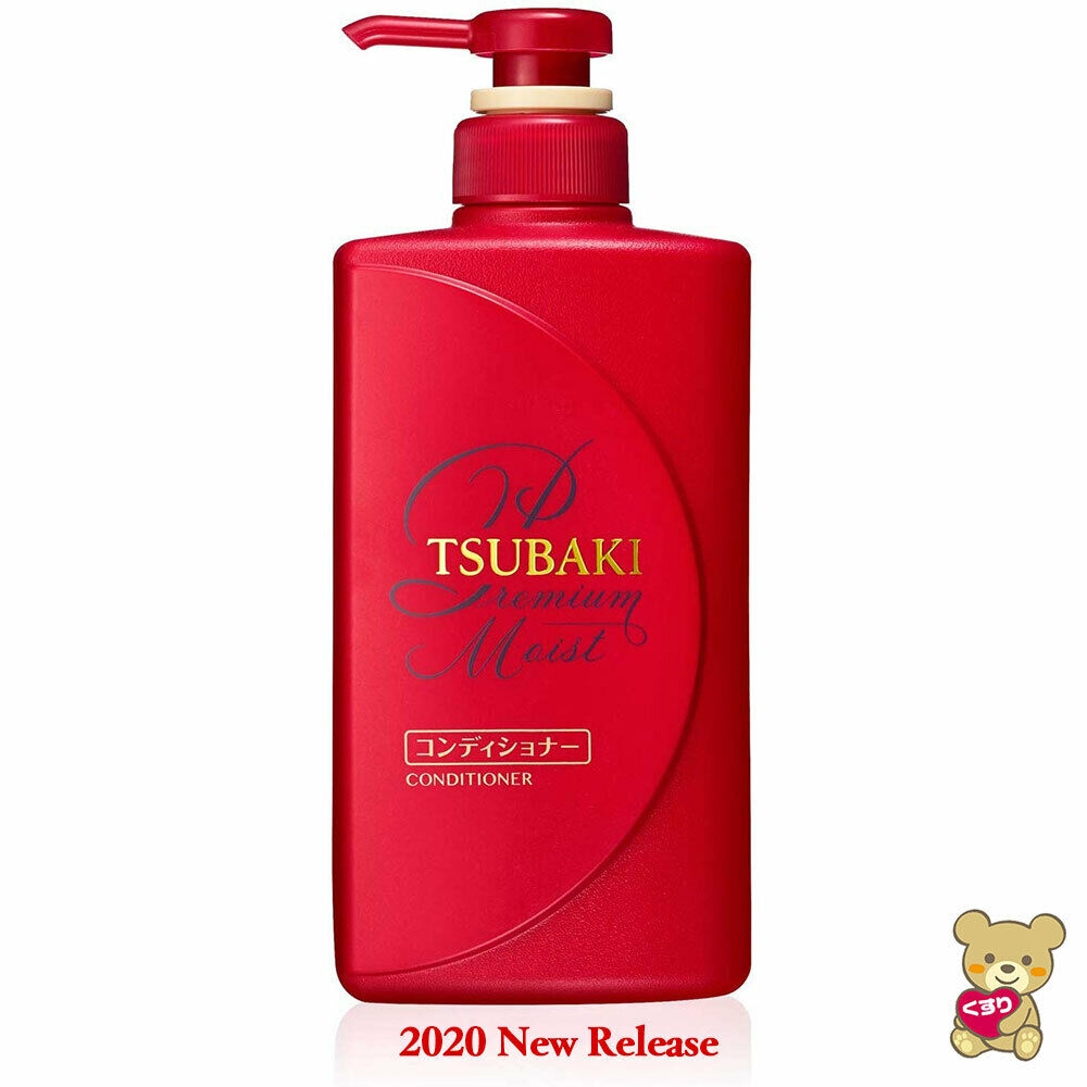 Dầu Xả Tsubaki Premium Moist 490ml (Màu đỏ)