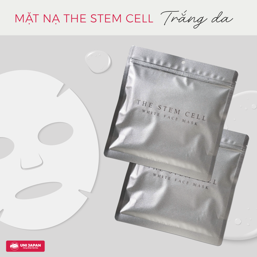 Mặt nạ The stem cell 30 miếng ( xám) - Trắng da