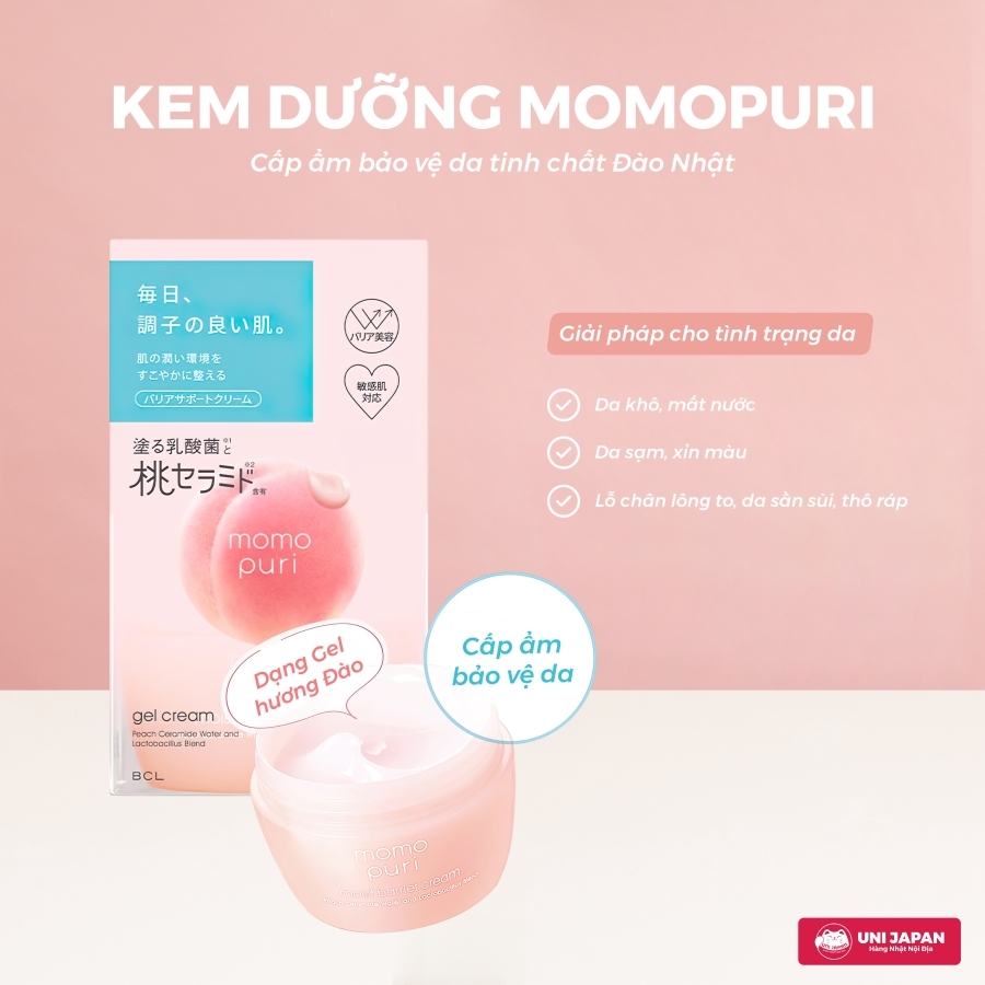 KHÁCH HÀNG KHEN NGỢI KEM MOMOPURI GIÚP DA MỊN MÀNG VÀ LỖ CHÂN LÔNG SE KHÍT