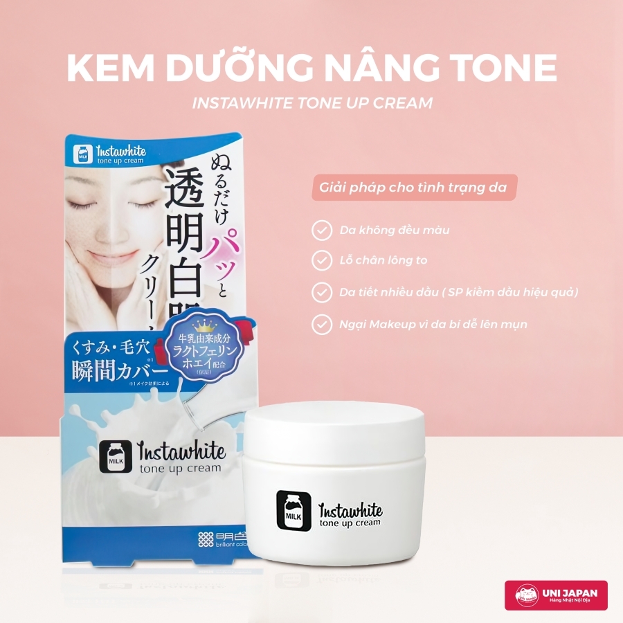 Kem Dưỡng Trắng Da Nâng Tông Instawhite Tone Up 50g
