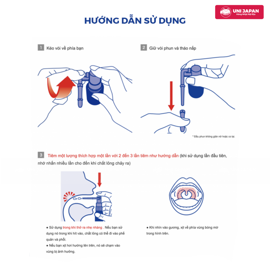Xịt họng giảm ho kháng khuẩn kobayashi