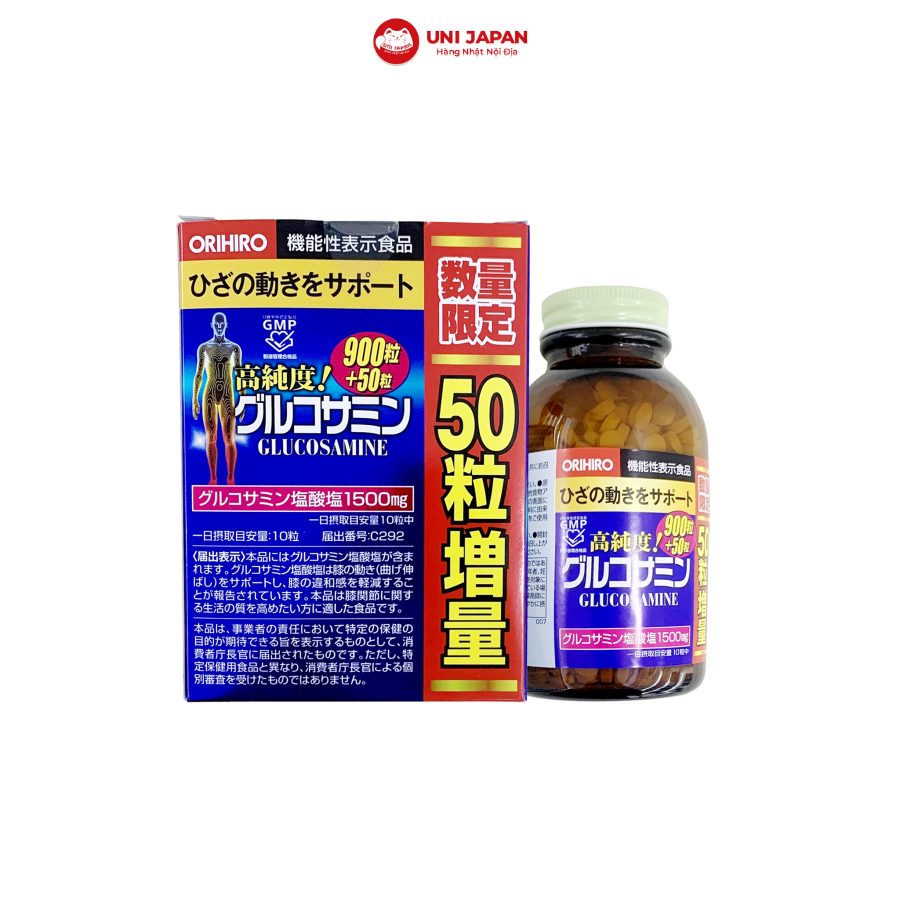 Glucosamine Orihiro hộp 950 viên