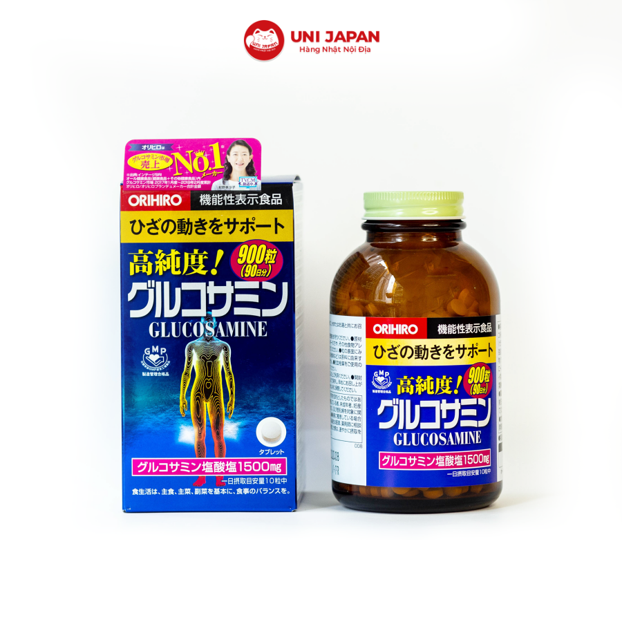Viên Uống Bổ Xương Khớp Glucosamin Orihiro 1500mg (900 viên)