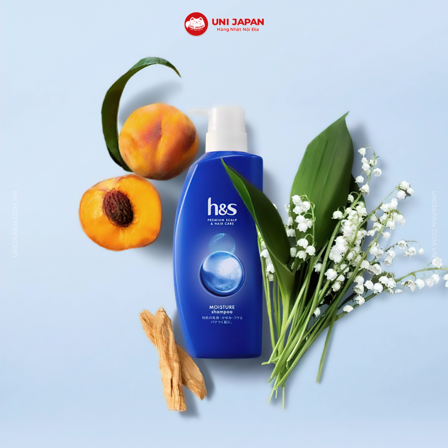 Cặp dầu gội xả HS trị gàu (xanh dương)