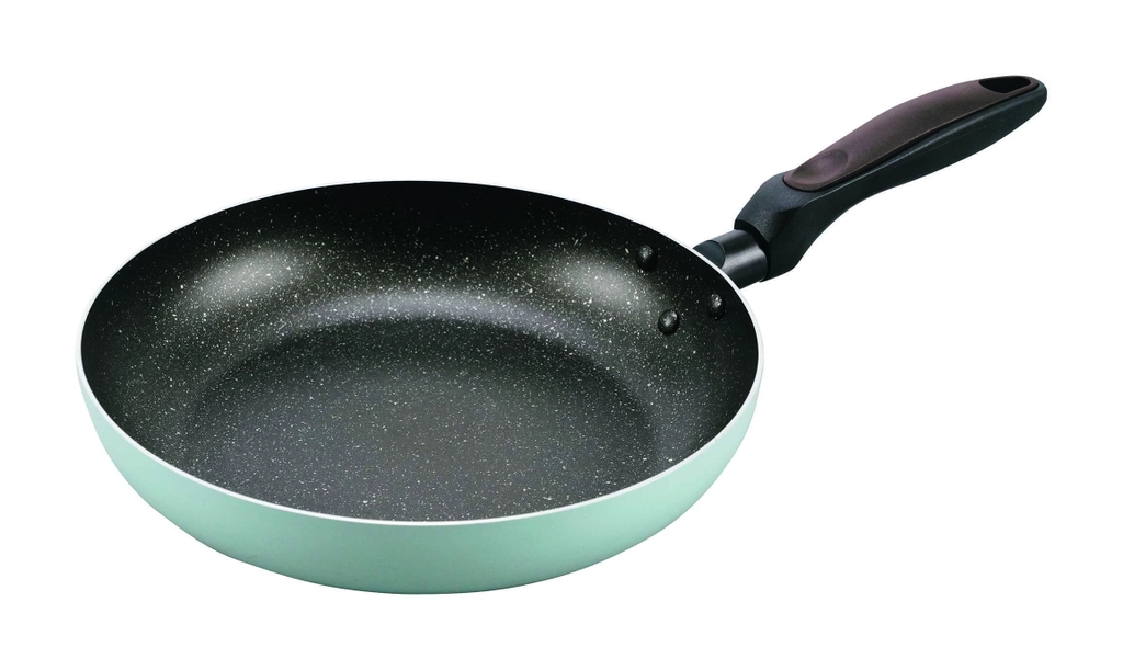 Chảo chống dính đá hoa cương Grinday Kakusee - size 26cm nông lòng