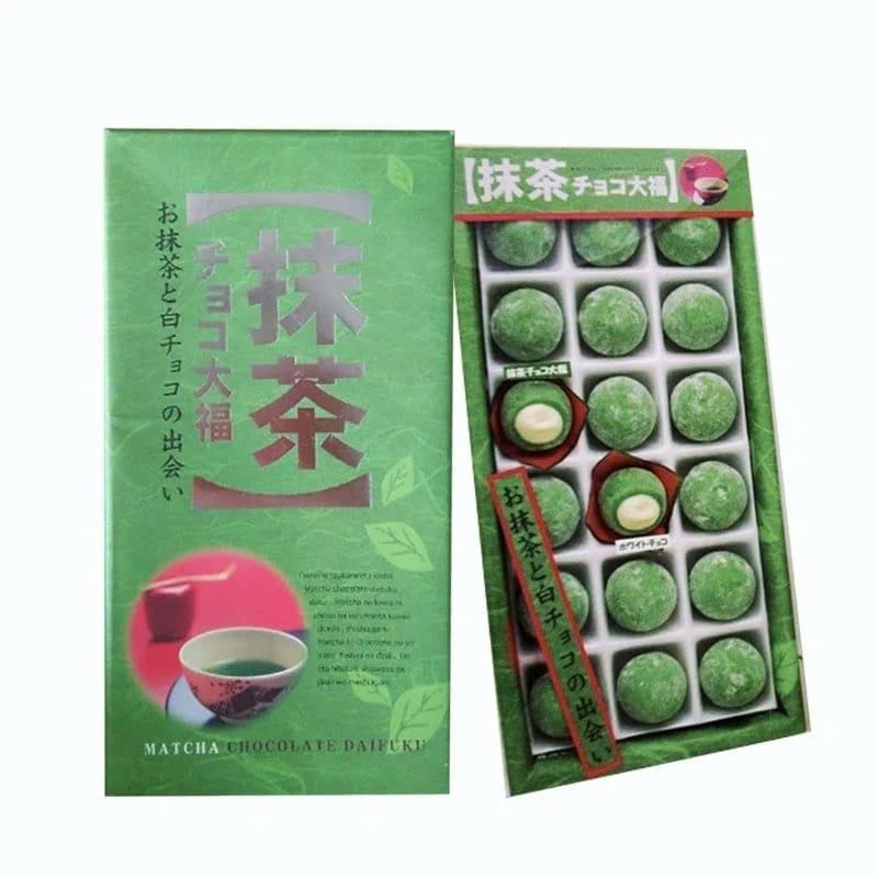 Bánh mochi trà xanh nhân sô cô la Daifuku