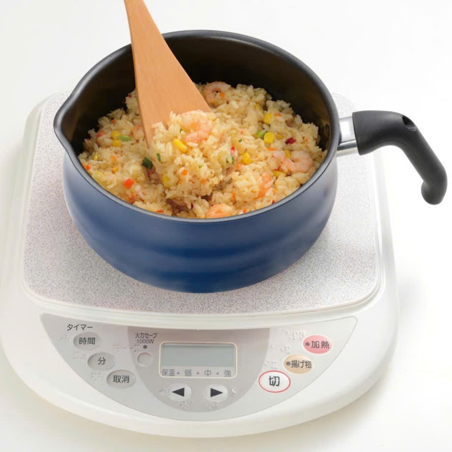 Nồi chống dính có tay cầm Todaii size 20cm màu xanh