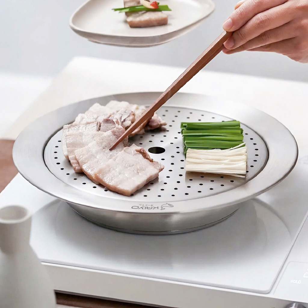 Nồi Hấp inox Đa Năng Kaiyo 25cm