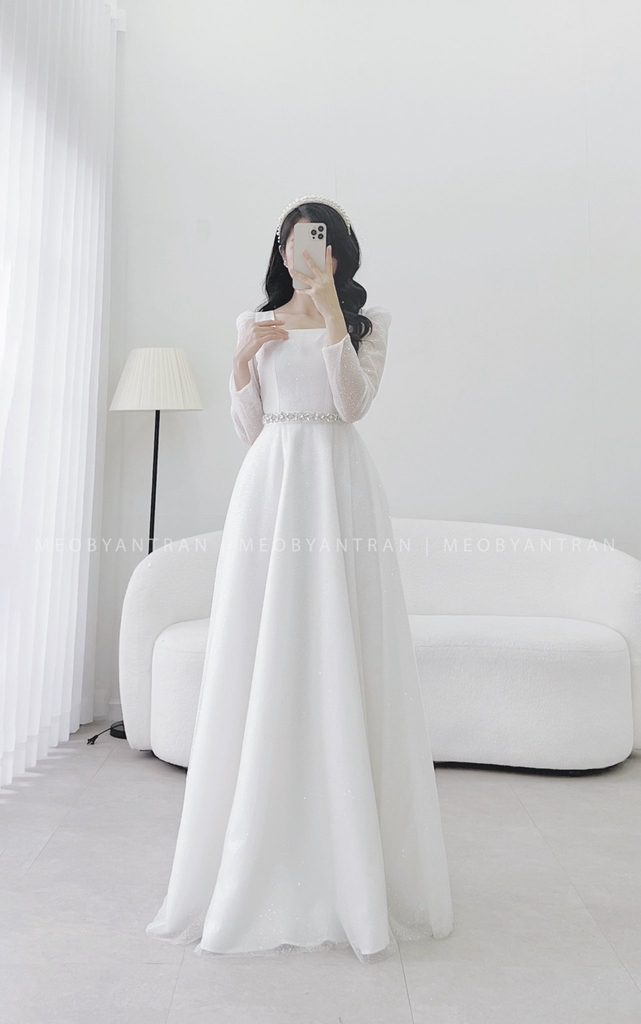 Cách chọn váy cưới cho cô dâu cao 1m50