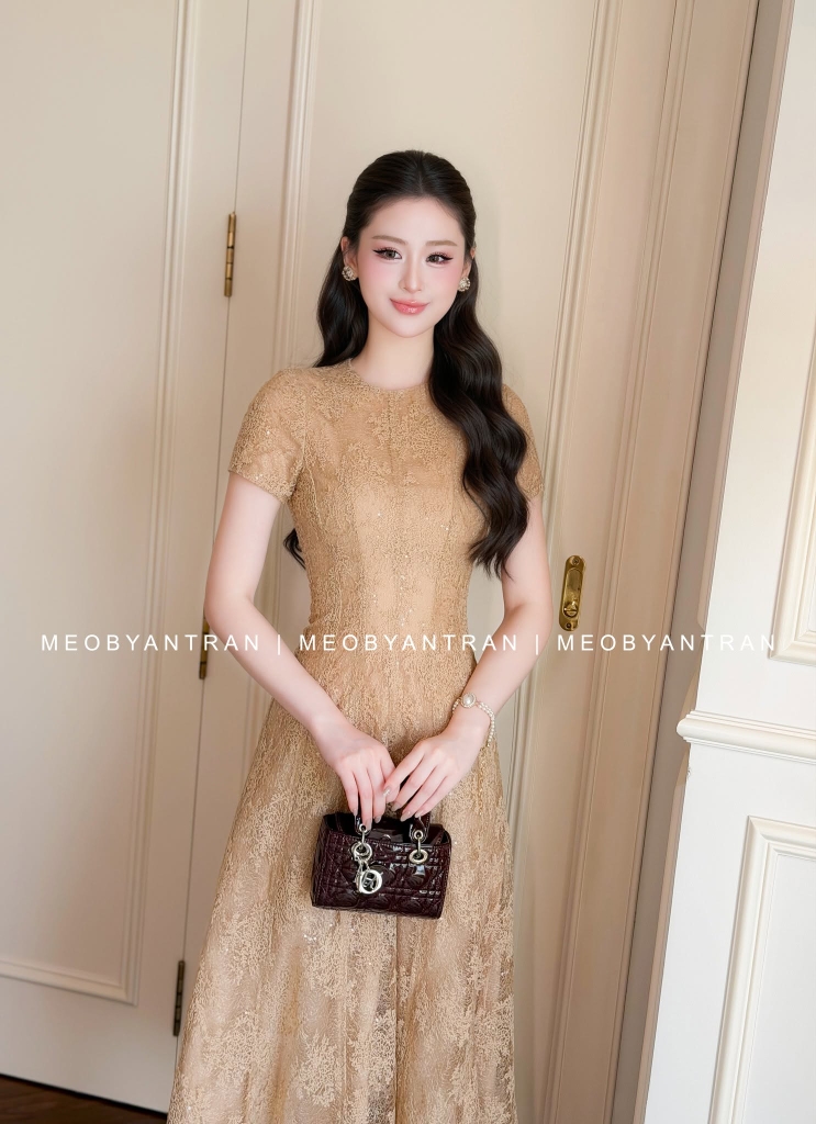 Đầm ren cao cấp dự tiệc