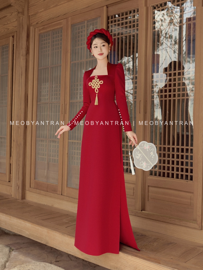 Áo dài cưới cách tân