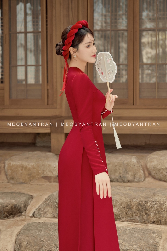 Áo dài cưới cách tân