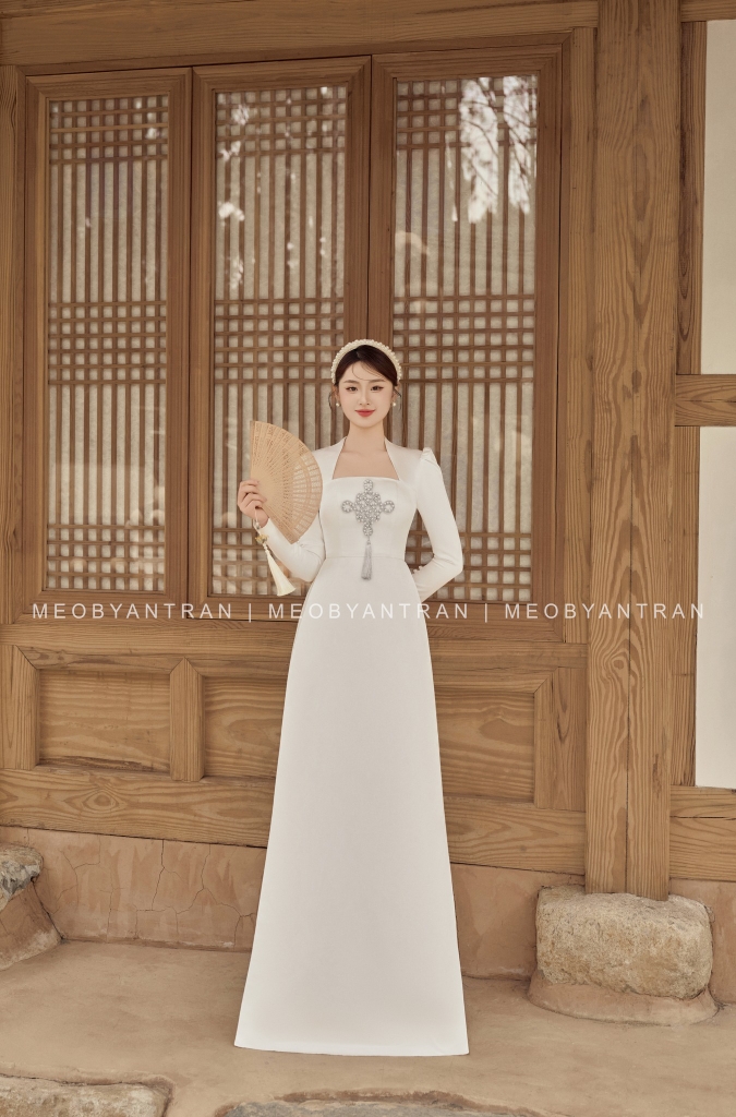 Áo dài cưới cách tân