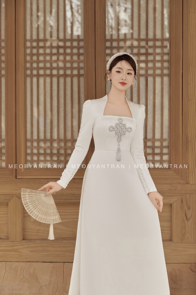 Áo dài cưới cách tân