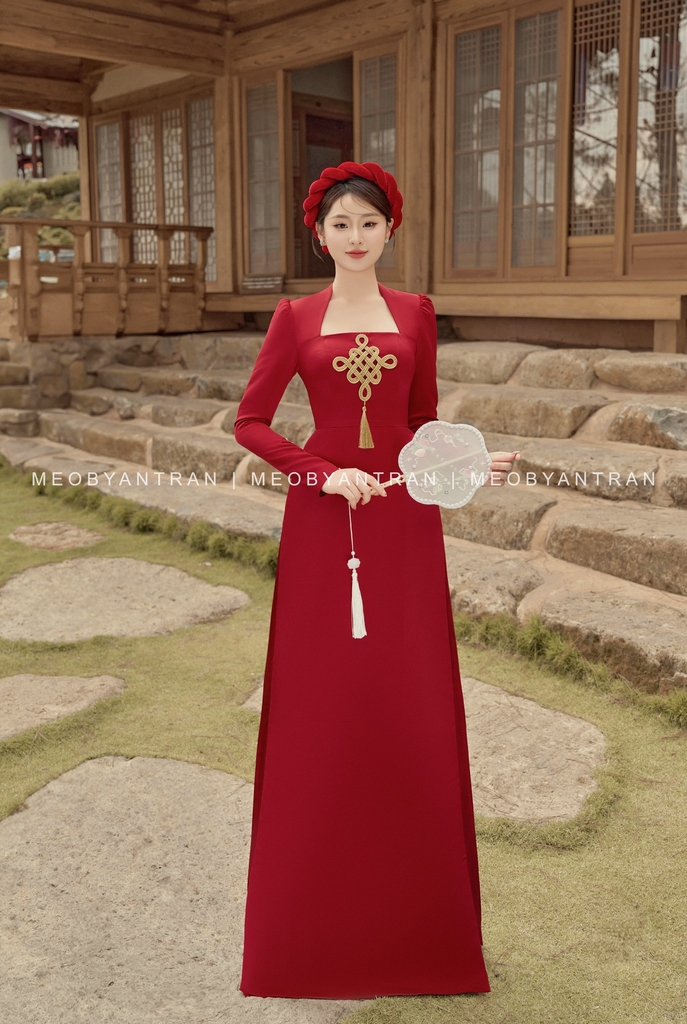 Áo dài cưới cách tân