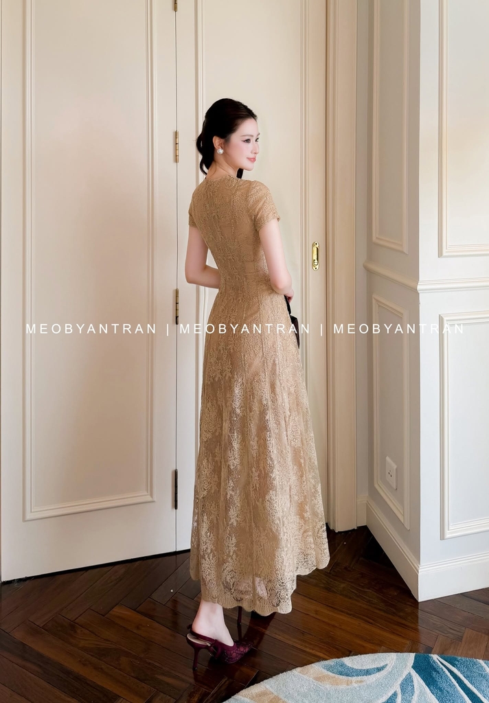 Đầm ren cao cấp dự tiệc