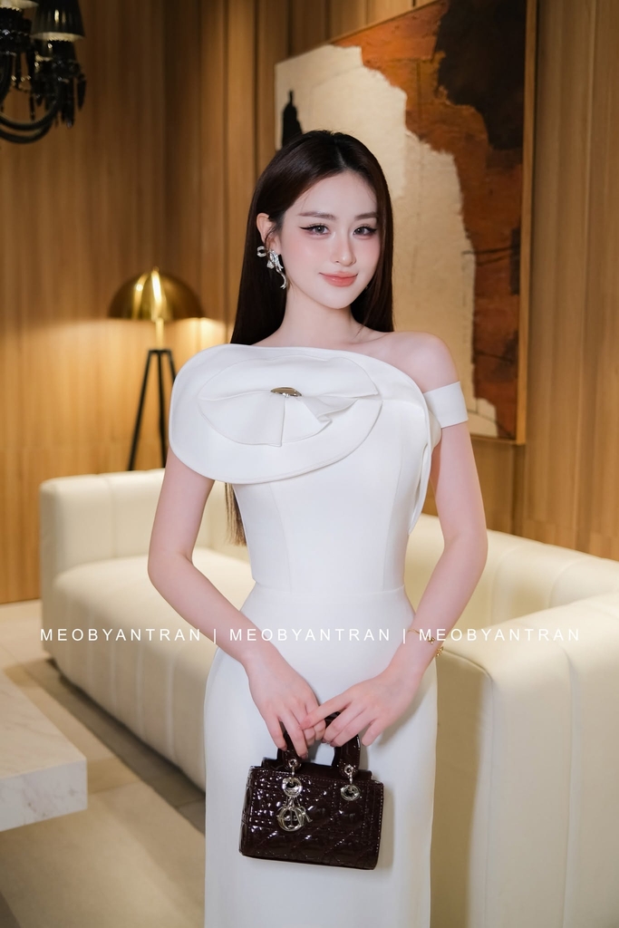 đầm dự tiệc dáng dài
