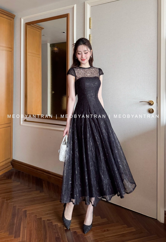 Đầm dự tiệc tay nhí