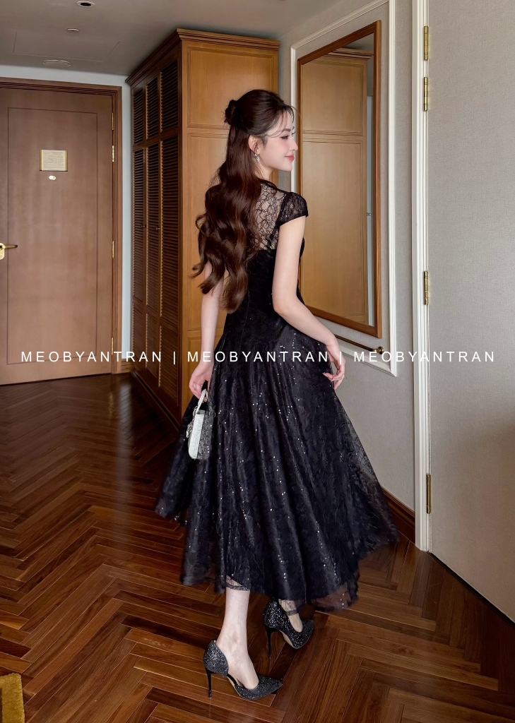 Đầm dự tiệc tay nhí