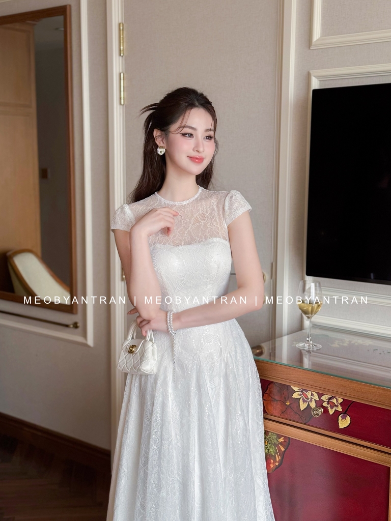 Đầm dự tiệc tay nhí