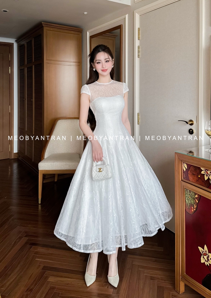 Đầm dự tiệc tay nhí