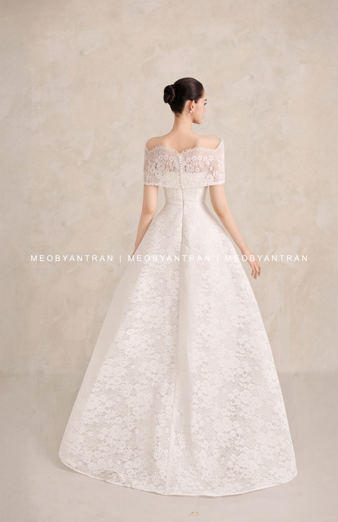 Váy cưới ren cao cấp tinh tế