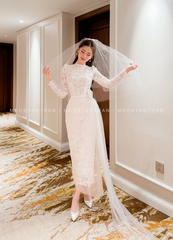 Váy Cưới Đi Bàn Đơn Giản Jasmine – Tu Linh Boutique