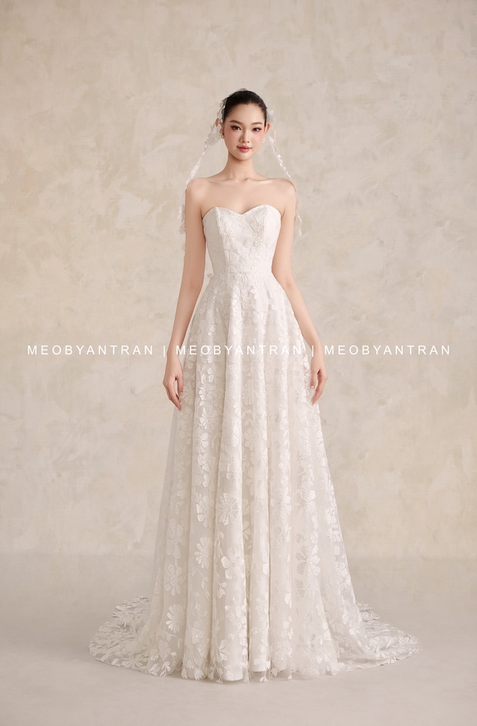 Váy cưới tối giản
