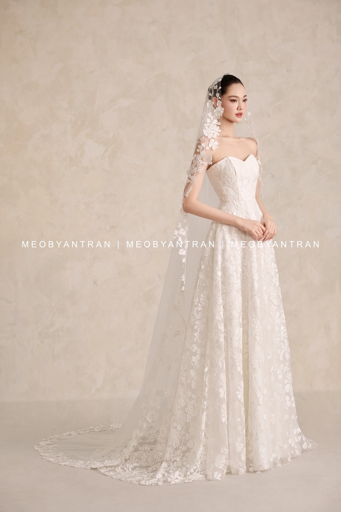 Váy cưới tối giản