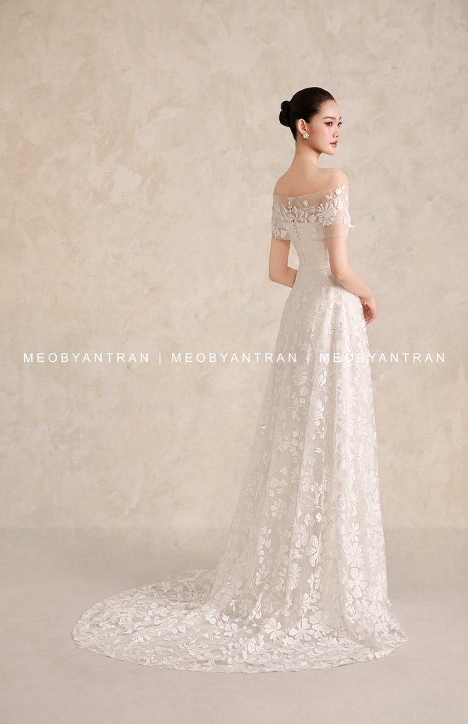 Váy cưới tối giản