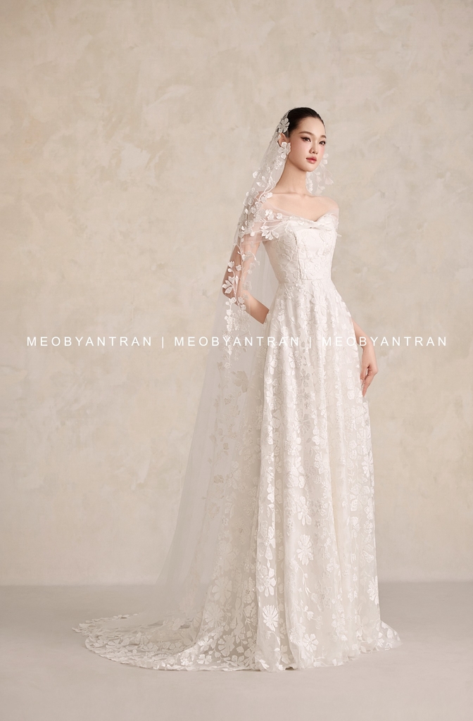 Váy cưới tối giản