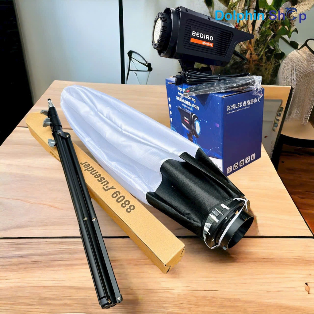 Đèn Studio Hình Cầu Bediro BD400 / SLS500 Công Suất 400W Hỗ Trợ Chiếu ...