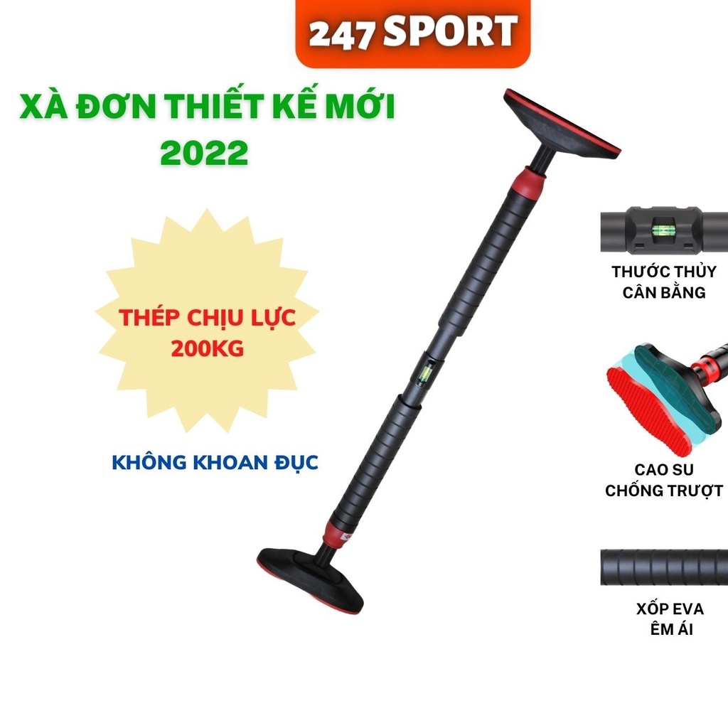 Xà đơn treo tường chống xoay 2024