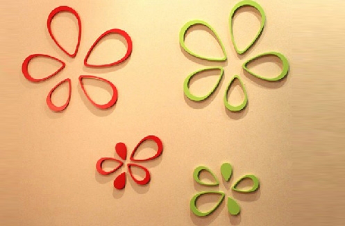 Bộ 5 Giọt Nước Dán Tường DIY