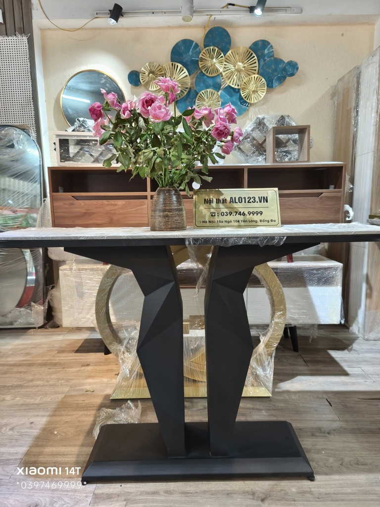 Bàn Console Trưng Bày Cs26 (120x35x80cm)