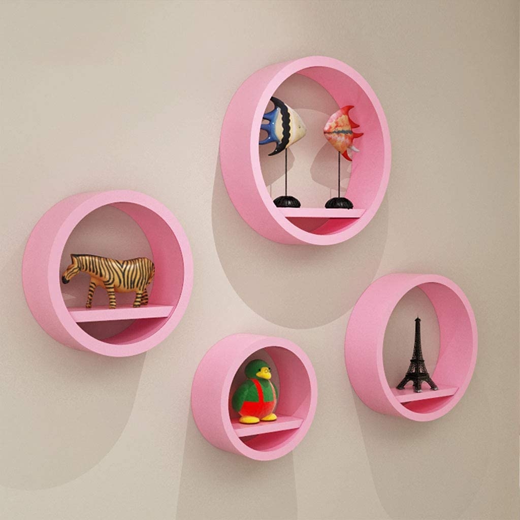 KỆ GỖ TRANG TRÍ 4 Ô VUÔNG -ALO1981