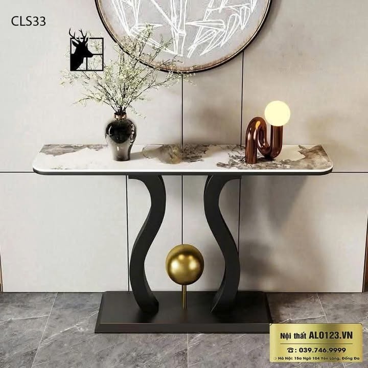 [HOT] Bàn Console trưng bày Ngọc Trụ (120x35x80cm)- CS33