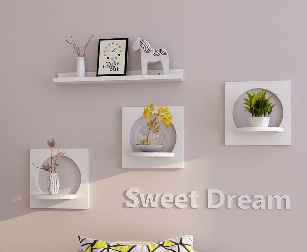 Combo 3 kệ treo tường trang tri decor -cmc02