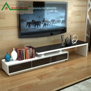 Kệ ti vi đặt sàn kéo dài- TVL06