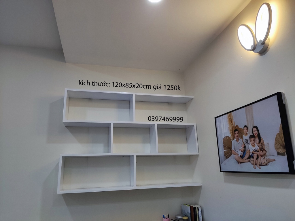 KỆ GIÁ SÁCH 3 Tầng (120x85x20cm)