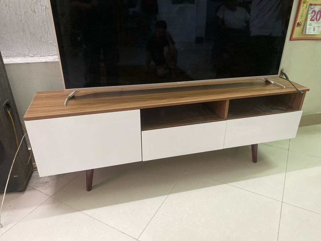 Kệ tivi đặt sàn bắc âu phẳng hiện đại  160cm- GA010
