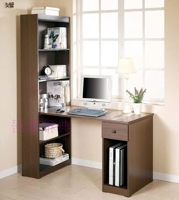 Bàn học kèm giá sách đứng BH99