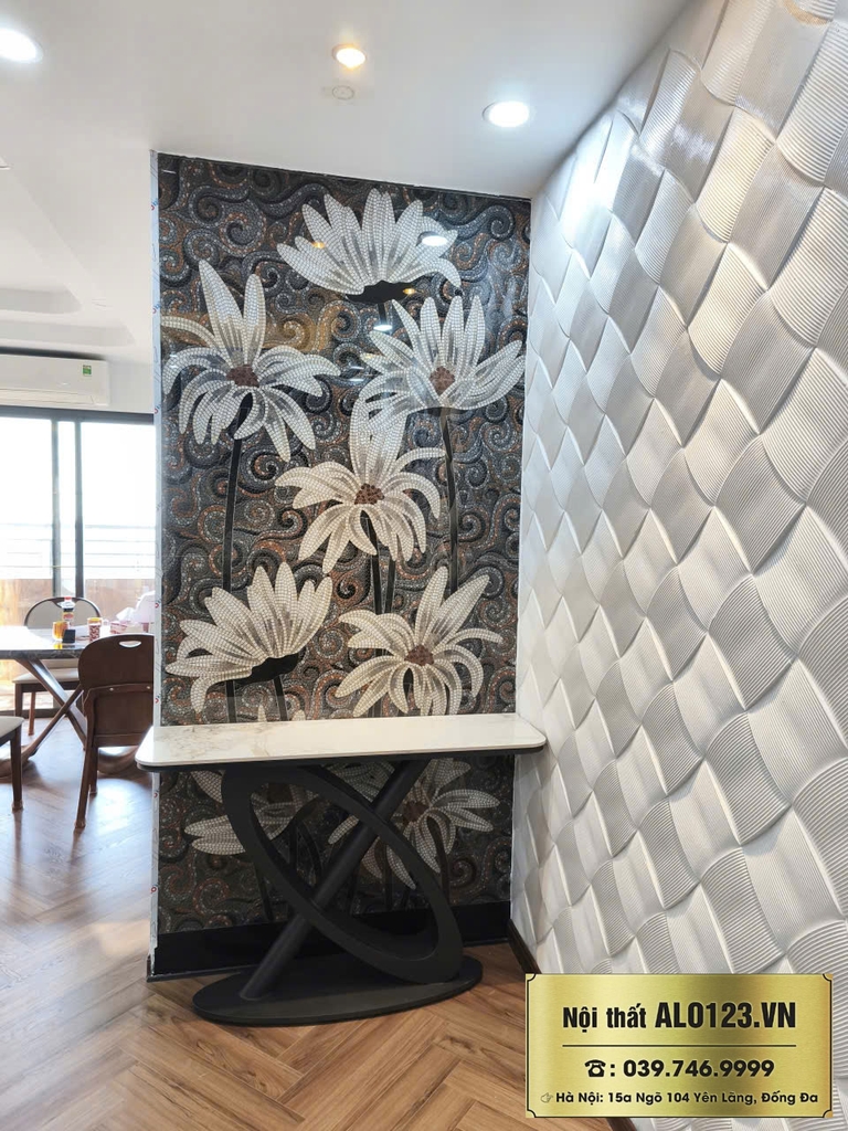 Bàn Console trưng bày hiện đại  (120x35x80cm)- Cls34