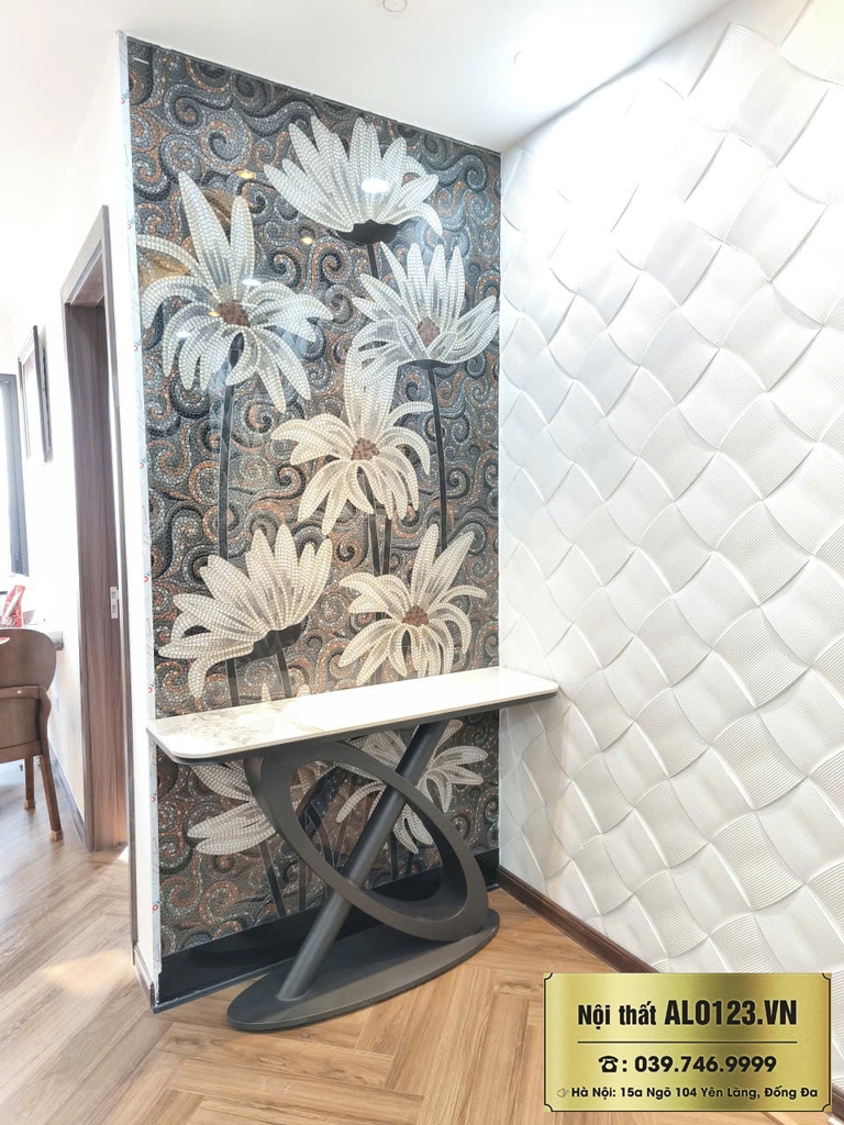 Bàn Console trưng bày hiện đại  (120x35x80cm)- Cls34