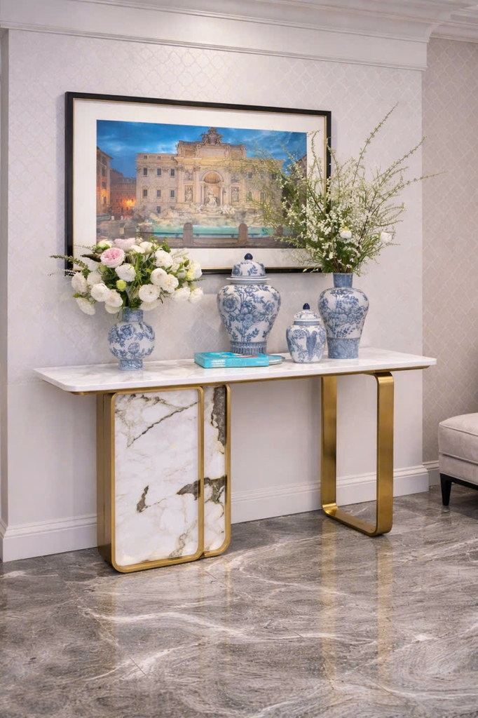 Bàn Console Trưng Bày Hiện Đại CS322