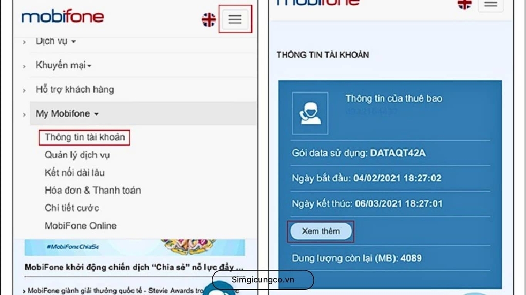 5 Cách kiểm tra dung lượng 4G MobiFone nhanh và chính xác