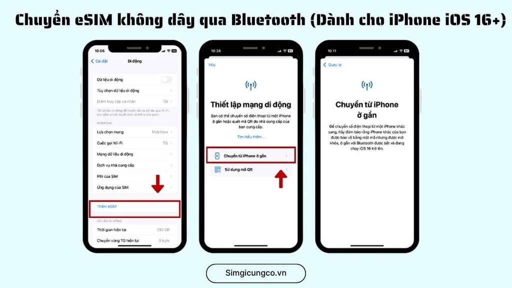 Cách chuyển eSIM từ máy này sang máy khác: Hướng dẫn chi tiết cho mọi nhà mạng
