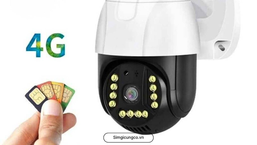 sim 4g cho camera