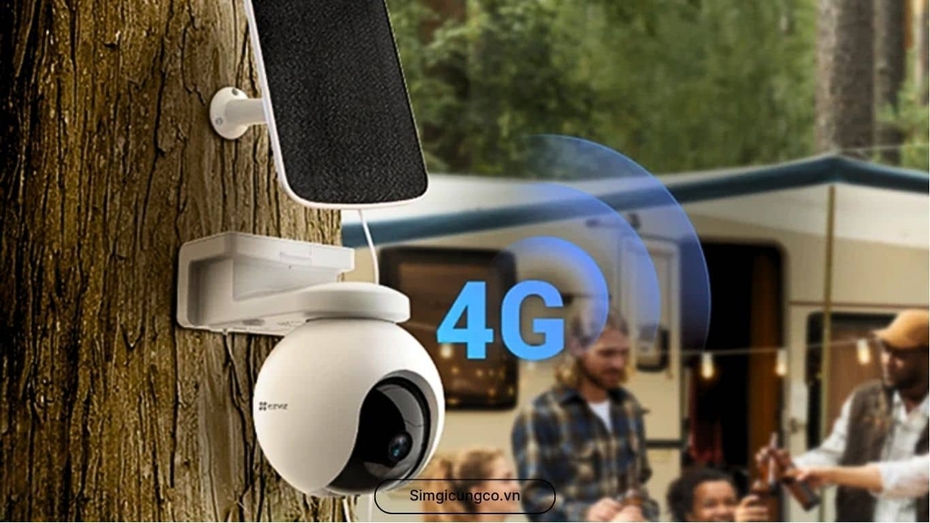 sim 4g cho camera