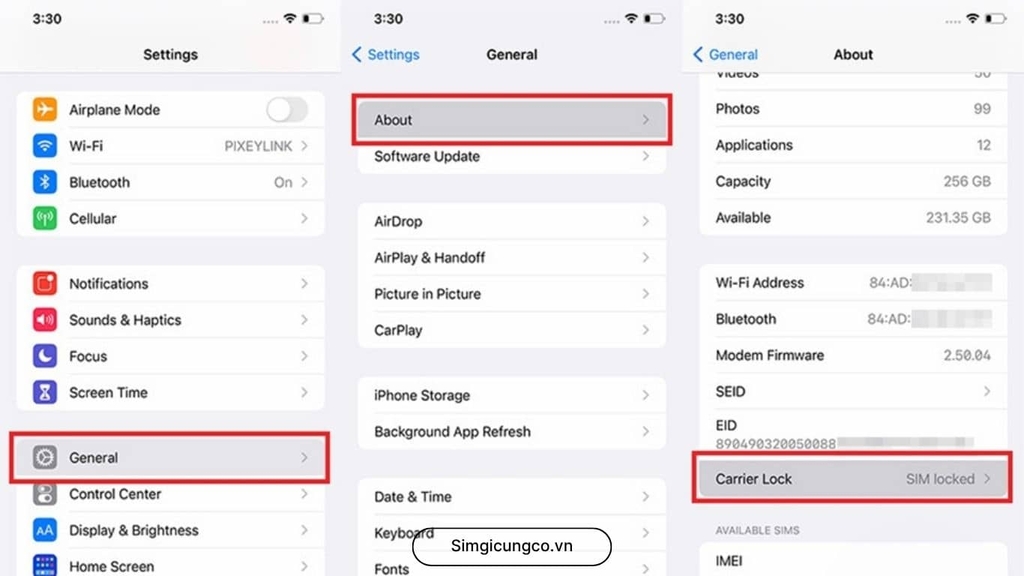 iPhone không nhận SIM? Cách khắc phục nhanh chóng - simgicungco.vn